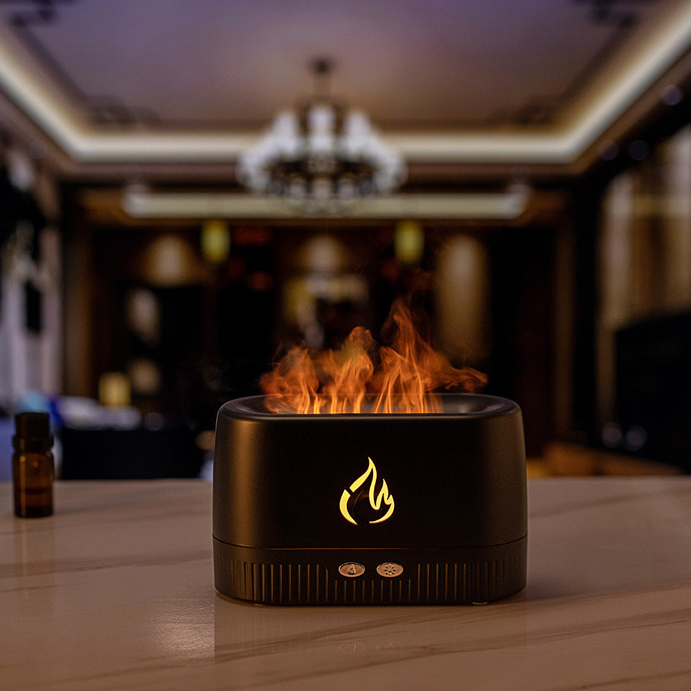 Aromatherapy Flame Humidifier - EverybodyBuying