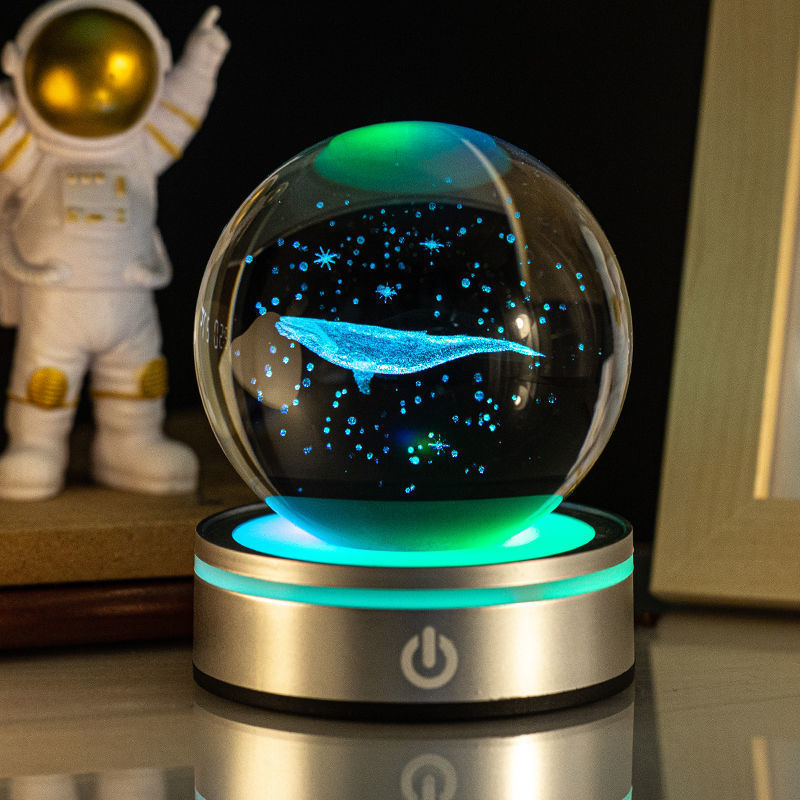 Creative Colorful 3D Luminous Crystal Ball - EverybodyBuying