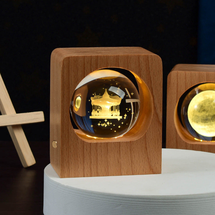 Crystal Ball Night Light - EverybodyBuying