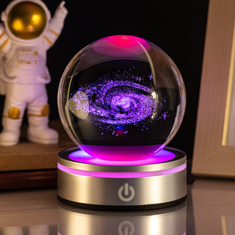 Creative Colorful 3D Luminous Crystal Ball - EverybodyBuying