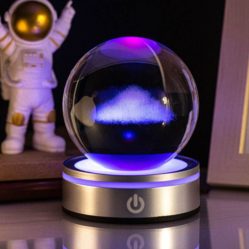 Creative Colorful 3D Luminous Crystal Ball - EverybodyBuying