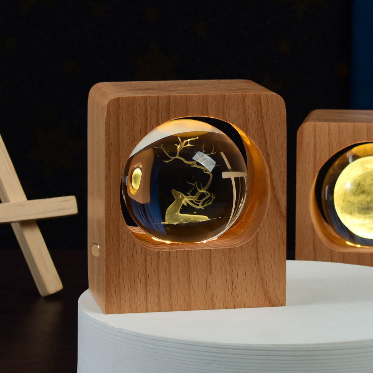 Crystal Ball Night Light - EverybodyBuying