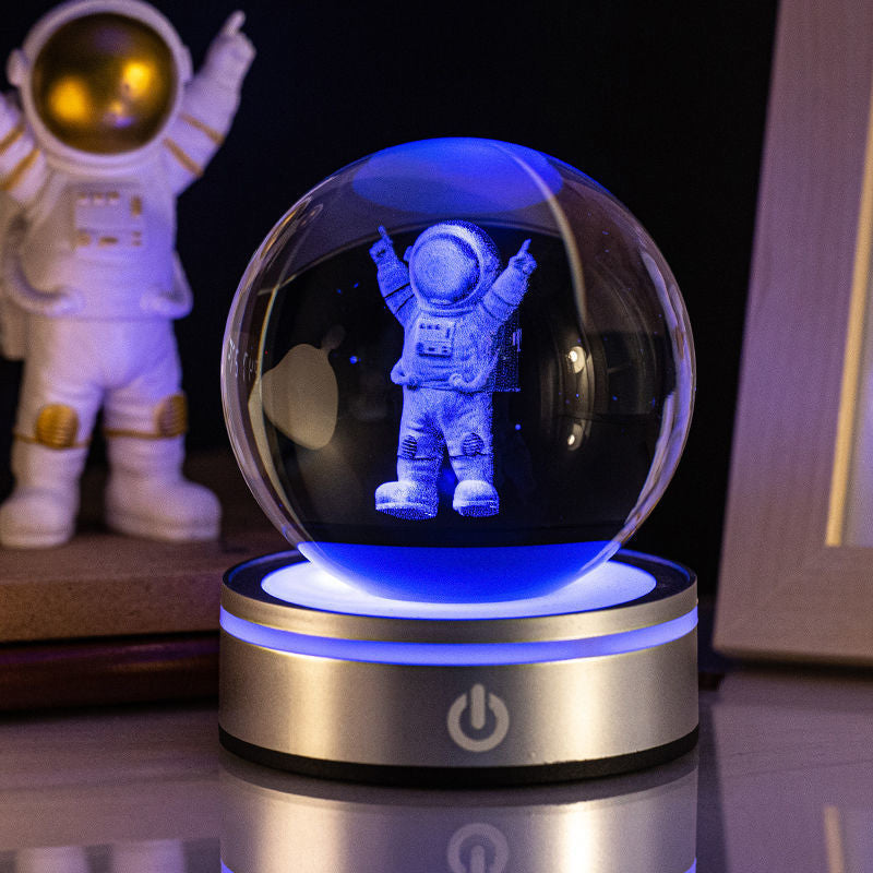 Creative Colorful 3D Luminous Crystal Ball - EverybodyBuying