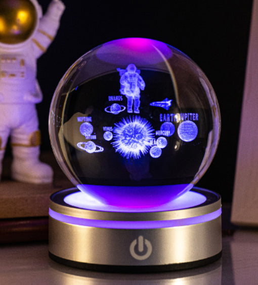 Creative Colorful 3D Luminous Crystal Ball - EverybodyBuying