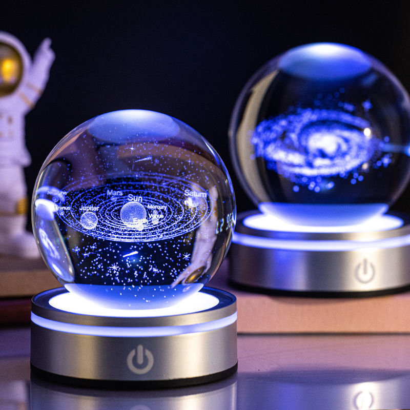 Creative Colorful 3D Luminous Crystal Ball - EverybodyBuying